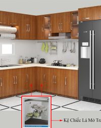 vẽ hộ 3D tủ bếp