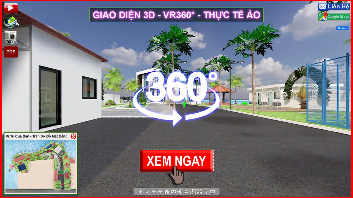 Phối Cảnh 3D_Nhà Vườn_VR360_Thực Tế Ảo