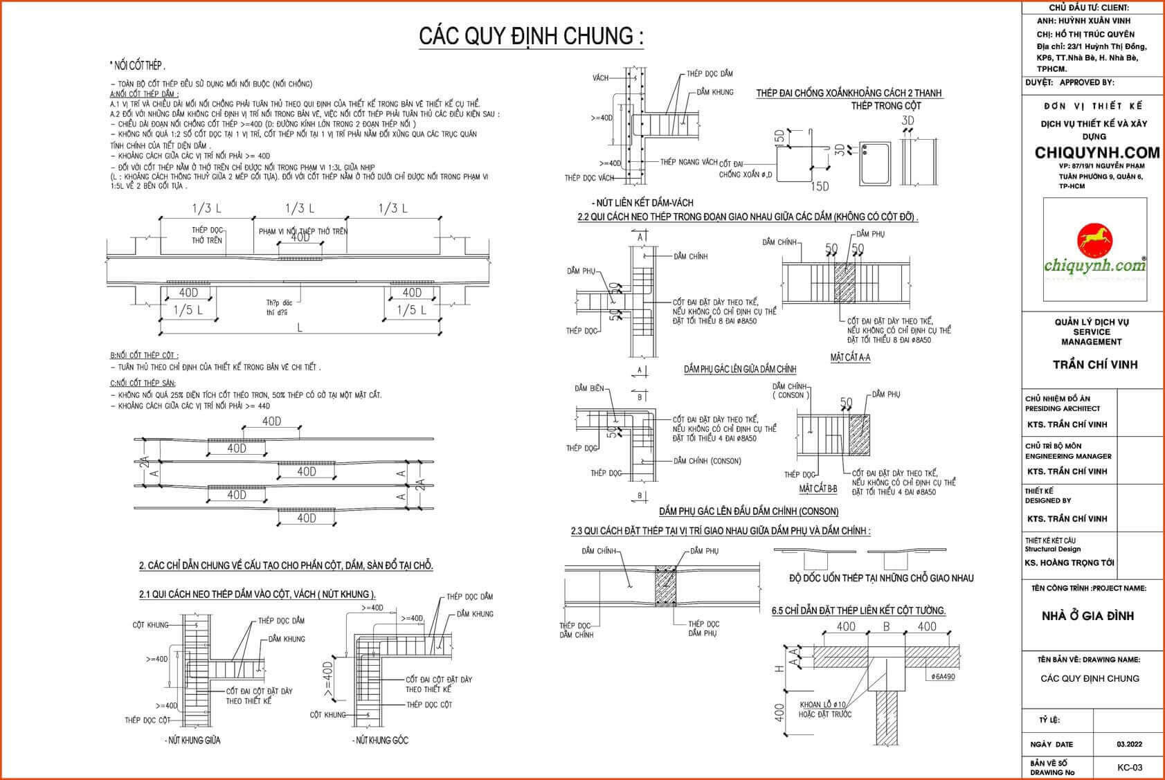 Bản vẽ kết cấu cọc và cột